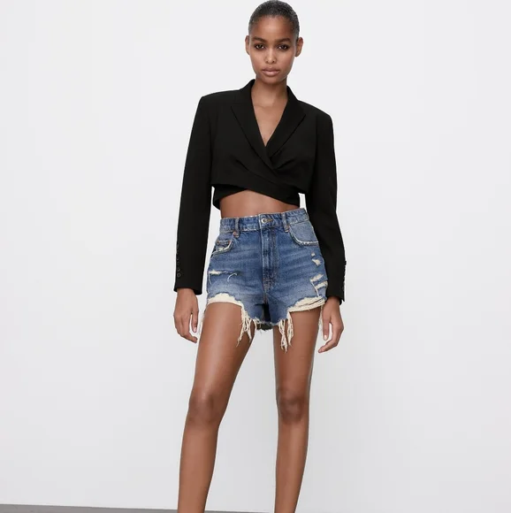 Zara | Jackets & Coats | Zara Limited Edition Wrap Blazer
